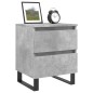 vidaXL Nachttische 2 Stk. Betongrau 40x35x50 cm Holzwerkstoff vidaXL Nachttische 2 Stk. Betongrau 40x35x50 cm Holzwerkstoff