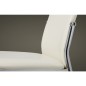 vidaXL Esszimmerstühle 2 Stk. Weiß Kunstleder