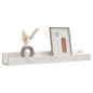 vidaXL Wandregale 2 Stk. Weiß 80x12x9 cm Massivholz Kiefer vidaXL Wandregale 2 Stk. Weiß 80x12x9 cm Massivholz Kiefer