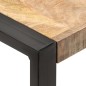 vidaXL Esstisch 60x60x75 cm Raues Mango-Massivholz vidaXL Esstisch 60x60x75 cm Raues Mango-Massivholz