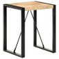 vidaXL Esstisch 60x60x75 cm Raues Mango-Massivholz vidaXL Esstisch 60x60x75 cm Raues Mango-Massivholz