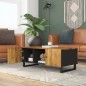 vidaXL Couchtisch 100x54x40 cm Massivholz Mango & Holzwerkstoff vidaXL Couchtisch 100x54x40 cm Massivholz Mango & Holzwerkstoff