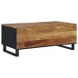 vidaXL Couchtisch 100x54x40 cm Massivholz Mango & Holzwerkstoff vidaXL Couchtisch 100x54x40 cm Massivholz Mango & Holzwerkstoff