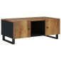 vidaXL Couchtisch 100x54x40 cm Massivholz Mango & Holzwerkstoff vidaXL Couchtisch 100x54x40 cm Massivholz Mango & Holzwerkstoff