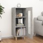 vidaXL Sideboard Betongrau 34,5x34x90 cm Holzwerkstoff vidaXL Sideboard Betongrau 34,5x34x90 cm Holzwerkstoff