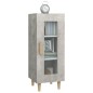 vidaXL Sideboard Betongrau 34,5x34x90 cm Holzwerkstoff vidaXL Sideboard Betongrau 34,5x34x90 cm Holzwerkstoff