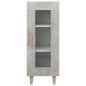 vidaXL Sideboard Betongrau 34,5x34x90 cm Holzwerkstoff vidaXL Sideboard Betongrau 34,5x34x90 cm Holzwerkstoff