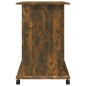vidaXL Schreibtisch Räuchereiche 80x50x75 cm Holzwerkstoff vidaXL Schreibtisch Räuchereiche 80x50x75 cm Holzwerkstoff
