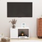 vidaXL TV-Schrank Weiß 60x24x32 cm Holzwerkstoff vidaXL TV-Schrank Weiß 60x24x32 cm Holzwerkstoff