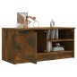 vidaXL TV-Schrank Räuchereiche 80x35x36,5 cm Holzwerkstoff vidaXL TV-Schrank Räuchereiche 80x35x36,5 cm Holzwerkstoff