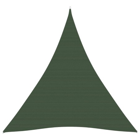 vidaXL Sonnensegel 160 g/m² Dunkelgrün 4x5x5 m HDPE