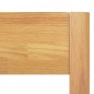 vidaXL Massivholzbett Eiche 200x200 cm vidaXL Massivholzbett Eiche 200x200 cm