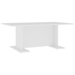 vidaXL Couchtisch Weiß 103,5x60x40 cm Holzwerkstoff