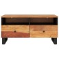vidaXL Couchtisch 80x54x40 cm Massivholz Akazie & Holzwerkstoff vidaXL Couchtisch 80x54x40 cm Massivholz Akazie & Holzwerkstoff