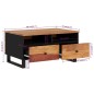vidaXL Couchtisch 80x54x40 cm Massivholz Akazie & Holzwerkstoff vidaXL Couchtisch 80x54x40 cm Massivholz Akazie & Holzwerkstoff