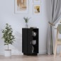 vidaXL Sideboard Schwarz 34x40x75 cm Massivholz Kiefer vidaXL Sideboard Schwarz 34x40x75 cm Massivholz Kiefer