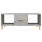 vidaXL Couchtisch Betongrau 102x50x40 cm Holzwerkstoff vidaXL Couchtisch Betongrau 102x50x40 cm Holzwerkstoff