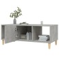 vidaXL Couchtisch Betongrau 102x50x40 cm Holzwerkstoff vidaXL Couchtisch Betongrau 102x50x40 cm Holzwerkstoff