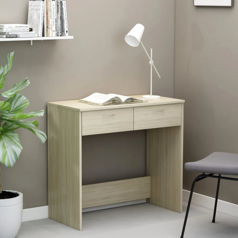 vidaXL Schreibtisch Sonoma-Eiche 80x40x75 cm Holzwerkstoff vidaXL Schreibtisch Sonoma-Eiche 80x40x75 cm Holzwerkstoff
