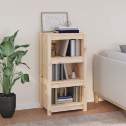 vidaXL Bücherregal 50x35x97 cm Massivholz Kiefer