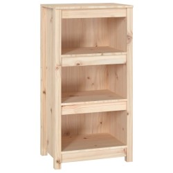 vidaXL Bücherregal 50x35x97 cm Massivholz Kiefer