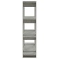 vidaXL Bücherregal/Raumteiler Betongrau 100x30x123,5 cm vidaXL Bücherregal/Raumteiler Betongrau 100x30x123,5 cm