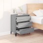 vidaXL Sideboard Grau Sonoma 60x35x70 cm Holzwerkstoff vidaXL Sideboard Grau Sonoma 60x35x70 cm Holzwerkstoff