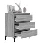 vidaXL Sideboard Grau Sonoma 60x35x70 cm Holzwerkstoff vidaXL Sideboard Grau Sonoma 60x35x70 cm Holzwerkstoff
