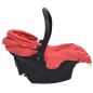 vidaXL Babyschale Rot 42x65x57 cm vidaXL Babyschale Rot 42x65x57 cm