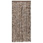 vidaXL Insektenschutz-Vorhang Braun und Weiß 90x220 cm Chenille vidaXL Insektenschutz-Vorhang Braun und Weiß 90x220 cm Chenille
