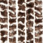 vidaXL Insektenschutz-Vorhang Braun und Weiß 90x220 cm Chenille vidaXL Insektenschutz-Vorhang Braun und Weiß 90x220 cm Chenille