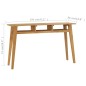 vidaXL Konsolentisch 120x35x75 cm Teak Massivholz vidaXL Konsolentisch 120x35x75 cm Teak Massivholz