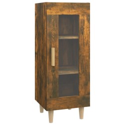 vidaXL Sideboard Räuchereiche 34,5x34x90 cm Holzwerkstoff