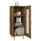 vidaXL Sideboard Räuchereiche 34,5x34x90 cm Holzwerkstoff vidaXL Sideboard Räuchereiche 34,5x34x90 cm Holzwerkstoff