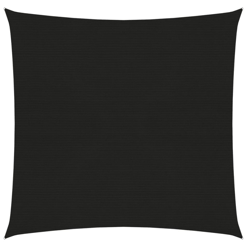 vidaXL Sonnensegel 160 g/m² Schwarz 2,5x2,5 m HDPE vidaXL Sonnensegel 160 g/m² Schwarz 2,5x2,5 m HDPE