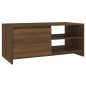 vidaXL Couchtisch Braun Eiche 102x50x45 cm Holzwerkstoff vidaXL Couchtisch Braun Eiche 102x50x45 cm Holzwerkstoff