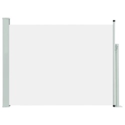 vidaXL Ausziehbare Seitenmarkise 140×500 cm Creme