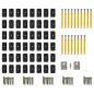 WPC Terrassendielen mit Montagezubehör 30 m² 2,2 m Braun WPC Terrassendielen mit Montagezubehör 30 m² 2,2 m Braun