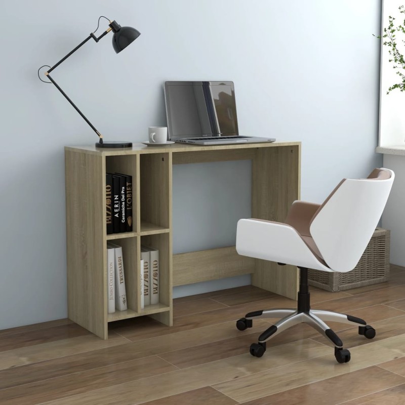 vidaXL Computertisch Sonoma-Eiche 102,5x35x75 cm Holzwerkstoff vidaXL Computertisch Sonoma-Eiche 102,5x35x75 cm Holzwerkstoff