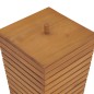 vidaXL Wäschekorb 30×30×45 cm Teak Massivholz vidaXL Wäschekorb 30×30×45 cm Teak Massivholz