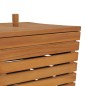 vidaXL Wäschekorb 30×30×45 cm Teak Massivholz vidaXL Wäschekorb 30×30×45 cm Teak Massivholz