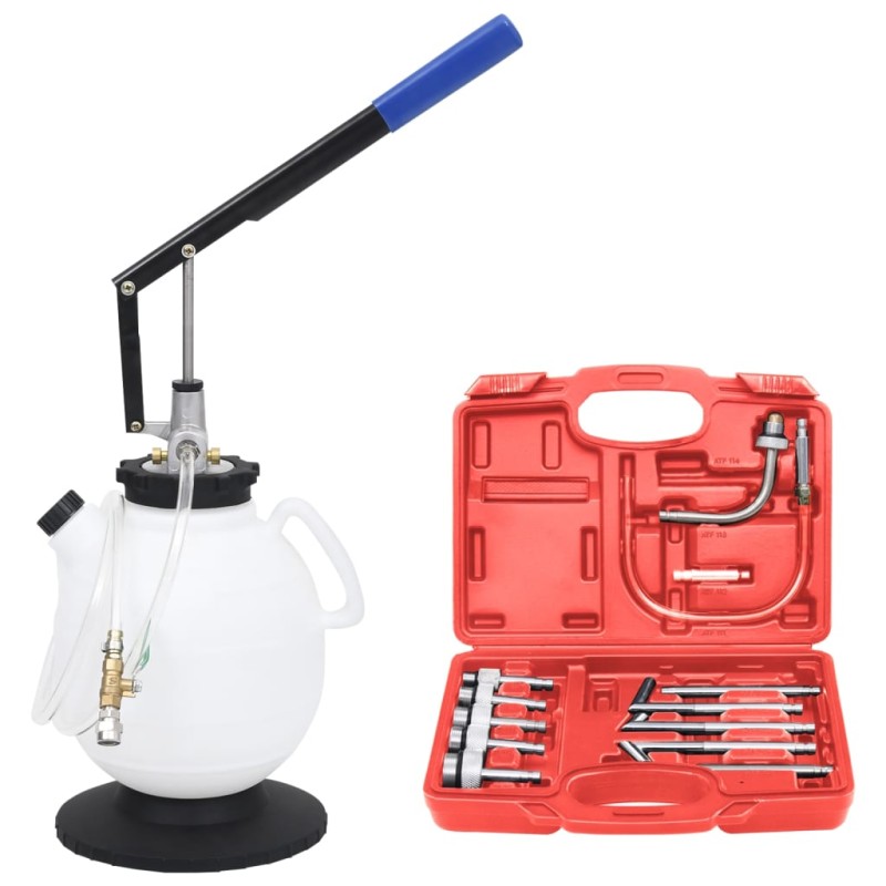 vidaXL Manueller Öleinfüller für Automatikgetriebe + Werkzeuge 7,5 L vidaXL Manueller Öleinfüller für Automatikgetriebe + Werkzeuge 7,5 L