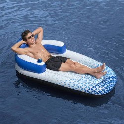 Bestway Hydro Force Schwimmliege 183x97 cm Blau  