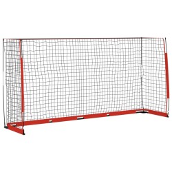 vidaXL Fußballtor 366,5x91x183 cm Stahl