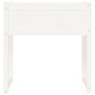 vidaXL Pflanzkübel Weiß 78x40x81 cm Massivholz Kiefer vidaXL Pflanzkübel Weiß 78x40x81 cm Massivholz Kiefer