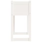 vidaXL Pflanzkübel Weiß 78x40x81 cm Massivholz Kiefer vidaXL Pflanzkübel Weiß 78x40x81 cm Massivholz Kiefer