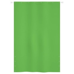 vidaXL Balkon-Sichtschutz Hellgrün 160x240 cm Oxford-Gewebe