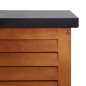 vidaXL Gartenbox 117x50x55 cm Eukalyptus Massivholz vidaXL Gartenbox 117x50x55 cm Eukalyptus Massivholz