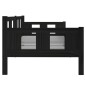 vidaXL Tagesbett Schwarz Massivholz Kiefer 90x200 cm vidaXL Tagesbett Schwarz Massivholz Kiefer 90x200 cm