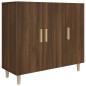 vidaXL Sideboard Braun Eichen-Optik 90x34x80 cm Holzwerkstoff vidaXL Sideboard Braun Eichen-Optik 90x34x80 cm Holzwerkstoff